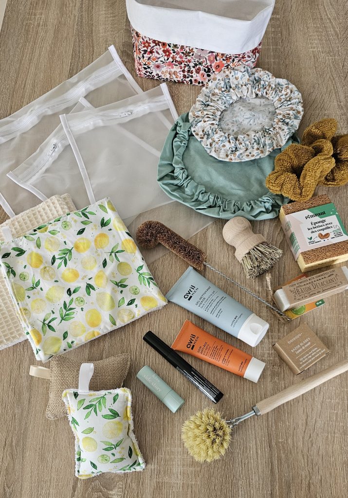 alternatives zéro déchet : produits Les Cotons de Romane